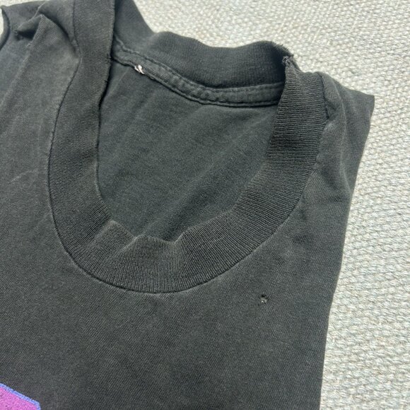 Vintage 90s tank top t shirt doobie brothers chopped distressed muscle gym large - Picture 6 of 13